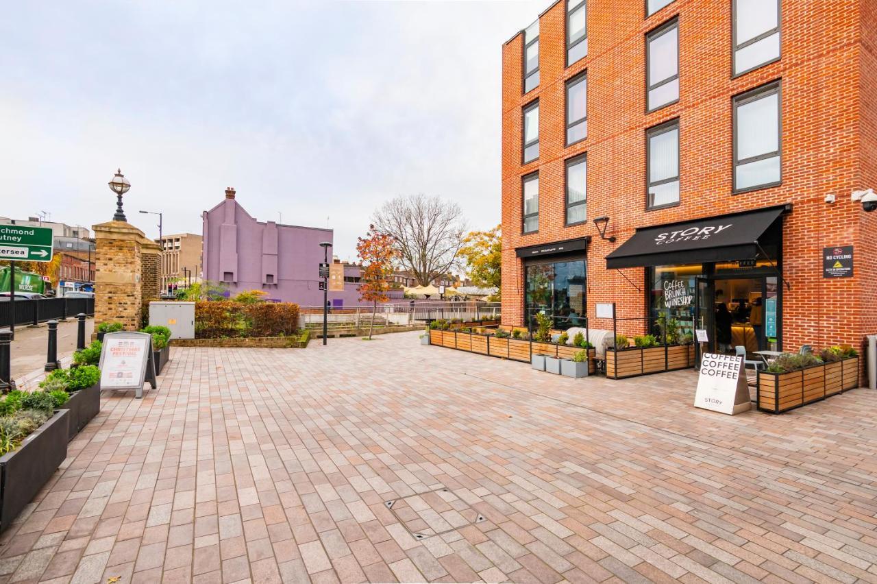 Lovely 4 Bedroom Flat In Wandsworth- Londres Exterior foto